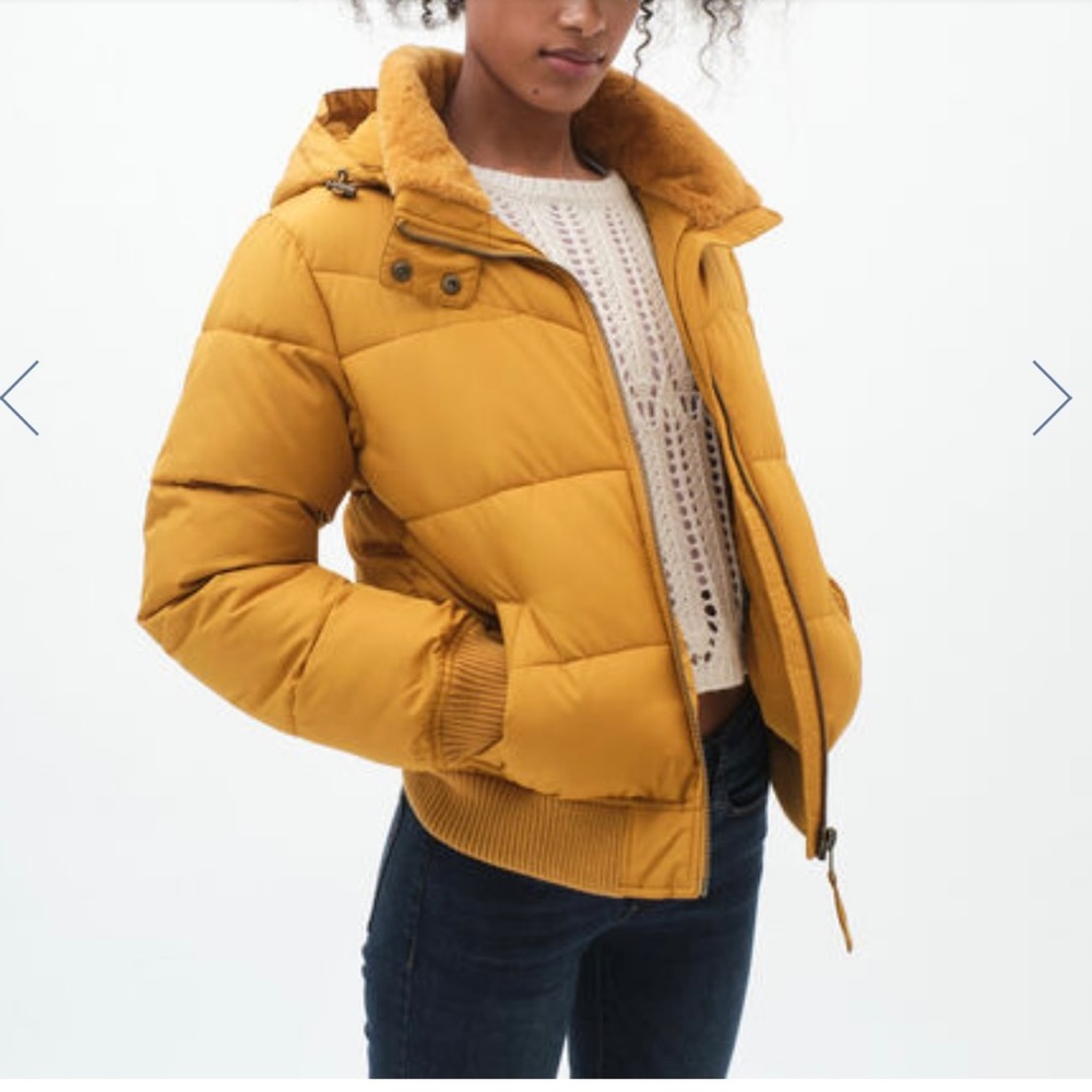 Aeropostale hooded puffer coat